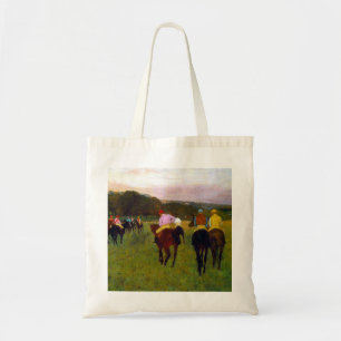 Edgar Degas Race Pferde in Longchamp Tragetasche