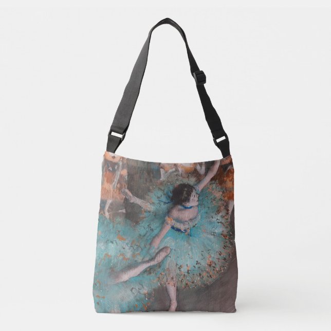 Edgar Degas Sängerin Green Dancer Tragetaschen Mit Langen Trägern (Vorderseite)