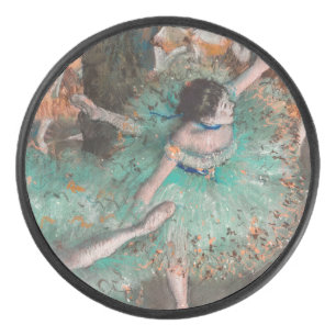 Edgar Degas - Schwuchender Tänzer / Tänzer in Grün Eishockey Puck