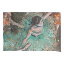Edgar Degas - Schwuchender Tänzer / Tänzer in Grün Kissenbezug