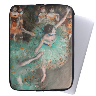 Edgar Degas - Schwuchender Tänzer / Tänzer in Grün Laptopschutzhülle