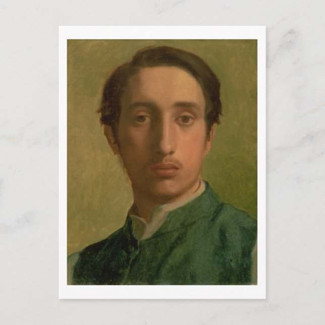 Edgar Degas | Self Portrait Postkarte (Vorderseite)