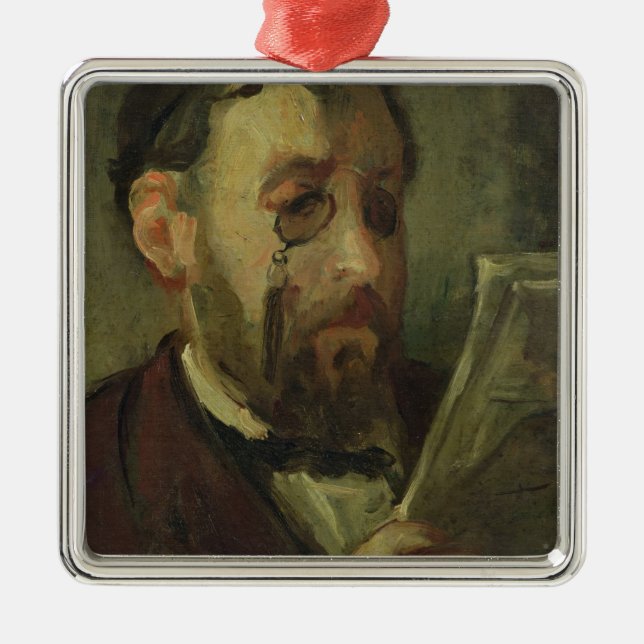 Edgar Degas Silbernes Ornament (Vorne)