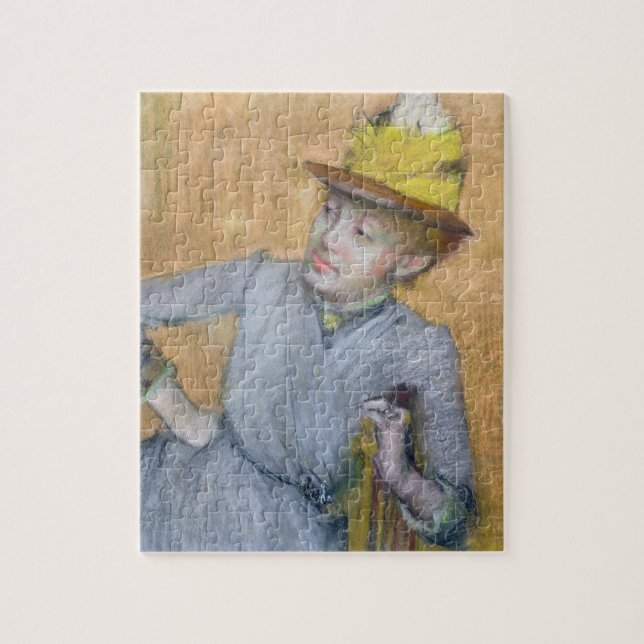 Edgar Degas| Sitzfrau, 1887 (Vertikal)