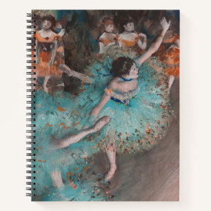 Edgar Degas Swaying Dancer Green Dancer Notizbuch