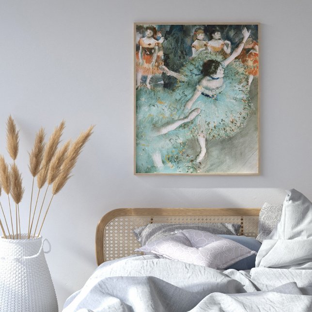 Edgar Degas Swaying Dancer Green Painting Art Poster (Von Creator hochgeladen)