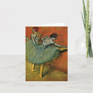 Edgar Degas | Tänzer am Bar Karte