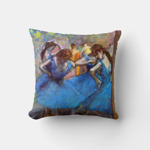 Edgar Degas - Tänzer in Blau - Balletttanz Lover Kissen