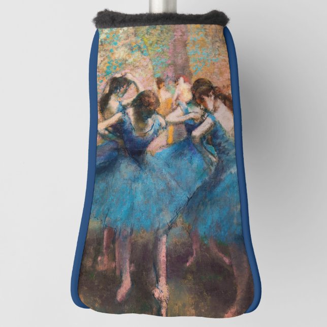 Edgar Degas - Tänzer in Blau Golf Headcover (Rotieren 90)