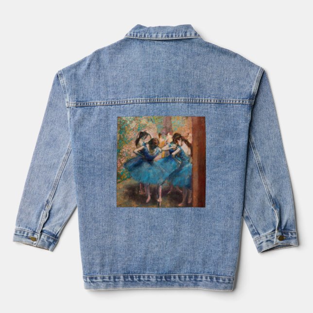 Edgar Degas - Tänzer in Blau Jeansjacke (Rückseite)