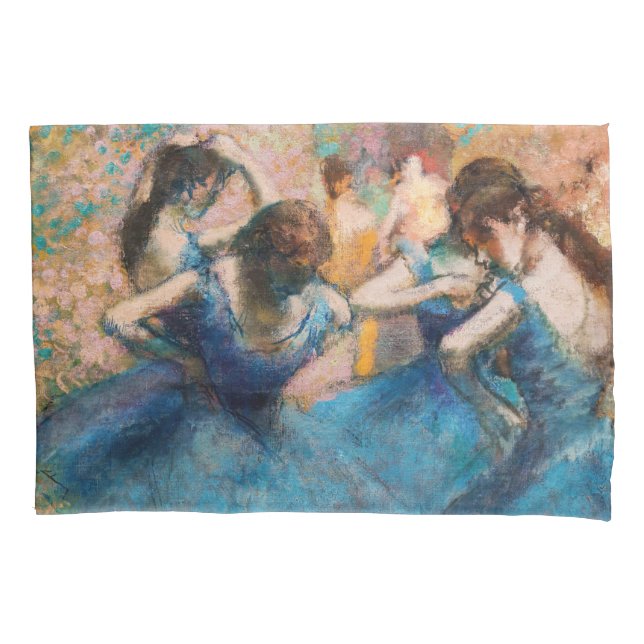 Edgar Degas - Tänzer in Blau Kissenbezug (Vorderseite)