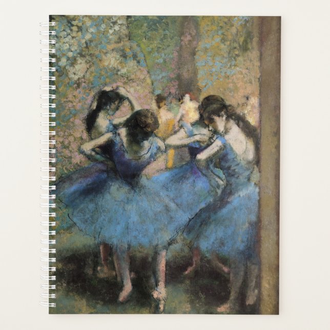 Edgar Degas - Tänzer in Blau Planer (Vorderseite)