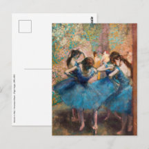 Edgar Degas - Tänzer in Blau
