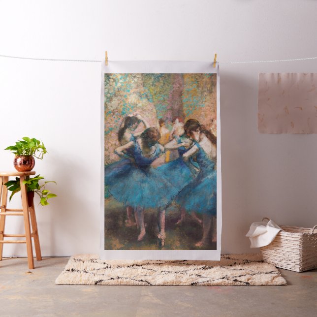 Edgar Degas - Tänzer in Blau Stoff (Beispiel)