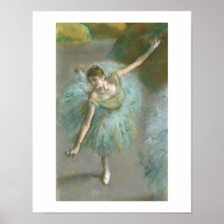 Edgar Degas | Tänzer in Grün Poster