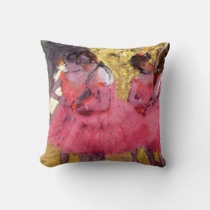 Edgar Degas - Tänzer in Rosa - Balletttanz Lover Kissen