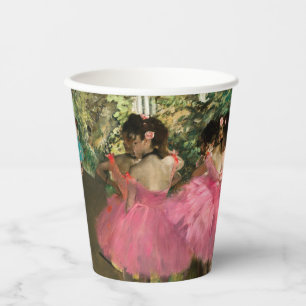 Edgar Degas - Tänzer in Rosa Pappbecher