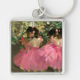 Edgar Degas - Tänzer in Rosa Schlüsselanhänger