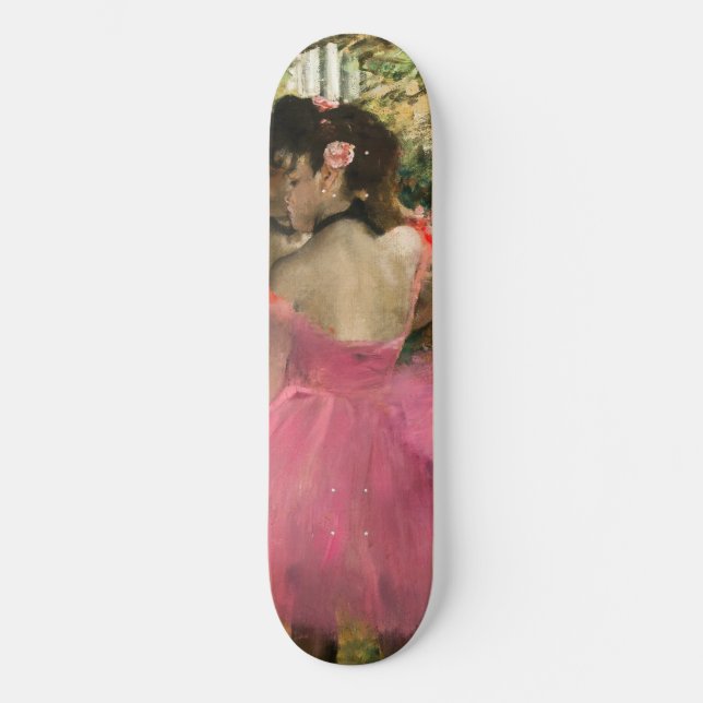 Edgar Degas - Tänzer in Rosa Skateboard (Vorderseite)