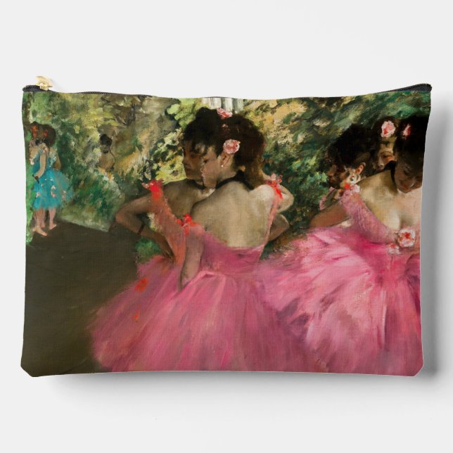 Edgar Degas - Tänzer in Rosa Zubehörtasche (Vorderseite)