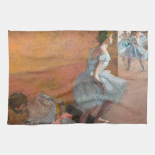 Edgar Degas - Tänzer Klettern auf einer Treppe Geschirrtuch