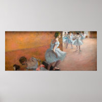 Edgar Degas - Tänzer Klettern auf einer Treppe