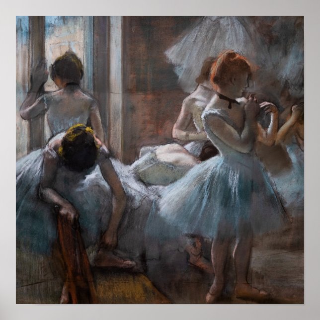 Edgar Degas - Tänzer Poster (Vorne)