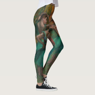 Edgar Degas - Tänzer, Rosa und Grün Leggings