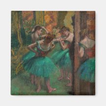 Edgar Degas - Tänzer, Rosa und Grün