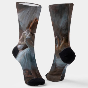 Edgar Degas - Tänzer Socken