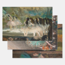 Edgar Degas - Tänzerauswahl Geschenkpapier Set
