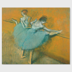 Edgar Degas Tänzerinnen an der Stange Druck: Balle Geschenkpapier