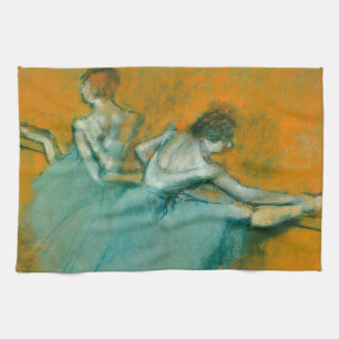 Edgar Degas Tänzerinnen an der Stange Druck: Balle Geschirrtuch