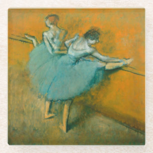 Edgar Degas Tänzerinnen an der Stange Druck: Balle Glasuntersetzer
