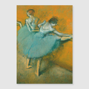 Edgar Degas Tänzerinnen an der Stange Druck: Balle Magnetkarte