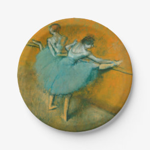 Edgar Degas Tänzerinnen an der Stange Druck: Balle Pappteller