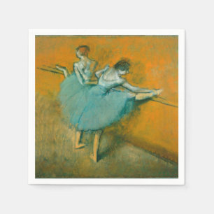Edgar Degas Tänzerinnen an der Stange Druck: Balle Serviette