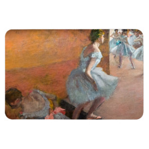 Edgar Degas - Tänzerinnen auf einer Treppe Magnet