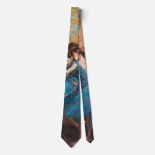 Edgar Degas - Tänzerinnen in blau Krawatte