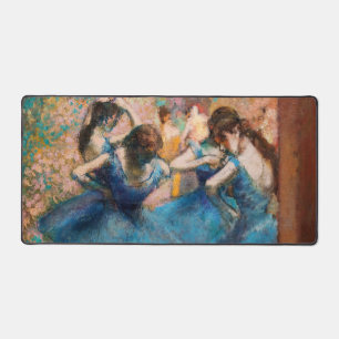 Edgar Degas - Tänzerinnen in blau Schreibtischunterlage