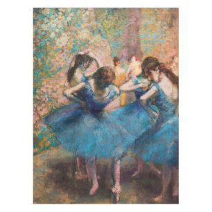 Edgar Degas - Tänzerinnen in blau Tischdecke