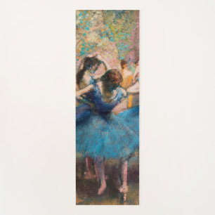 Edgar Degas - Tänzerinnen in blau Yogamatte