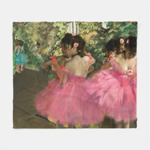 Edgar Degas - Tänzerinnen in Rosa Fleecedecke