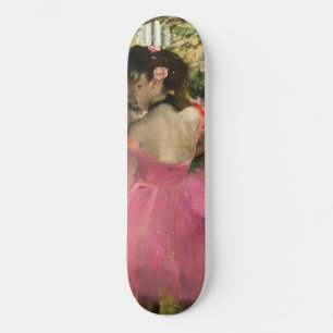 Edgar Degas - Tänzerinnen in Rosa Skateboard