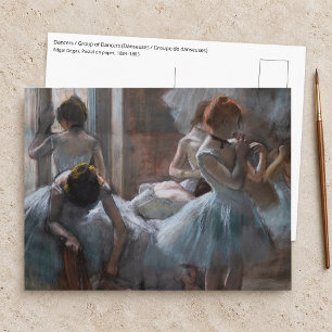 Edgar Degas - Tänzerinnen Postkarte
