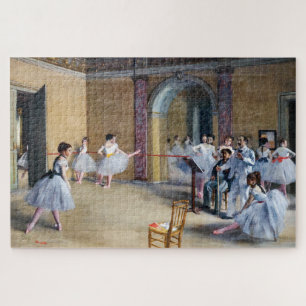 Edgar Degas - Tanzfoyer, Oper rue Le Peletier