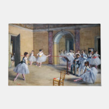 Edgar Degas - Tanzfoyer, Oper rue Le Peletier