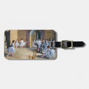 Edgar Degas - Tanzfoyer, Oper rue Le Peletier Gepäckanhänger