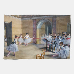 Edgar Degas - Tanzfoyer, Oper rue Le Peletier Geschirrtuch