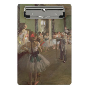Edgar Degas  Tanzklasse, c.1873-76 Mini Klemmbrett